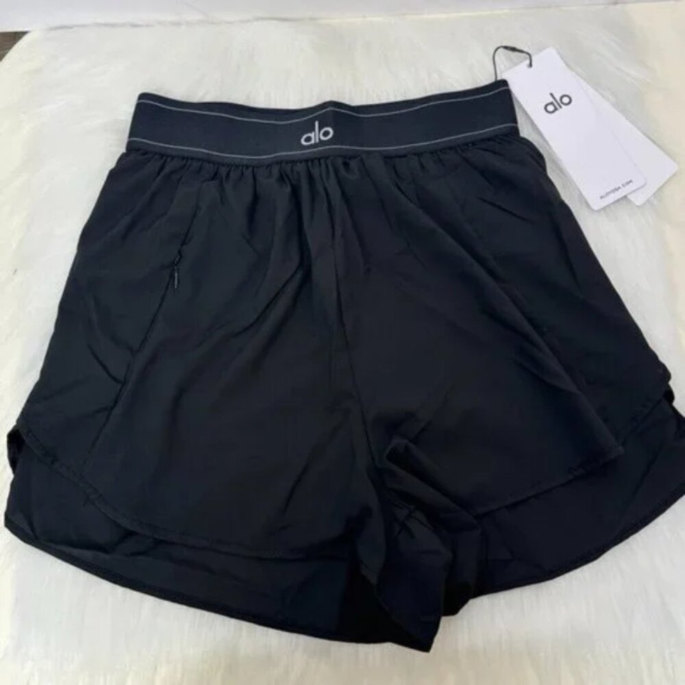 ALO Yoga Women's Athletic Shorts - Black